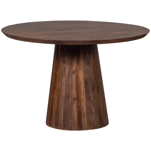 Eettafel Lorar bruin Ø130 cm