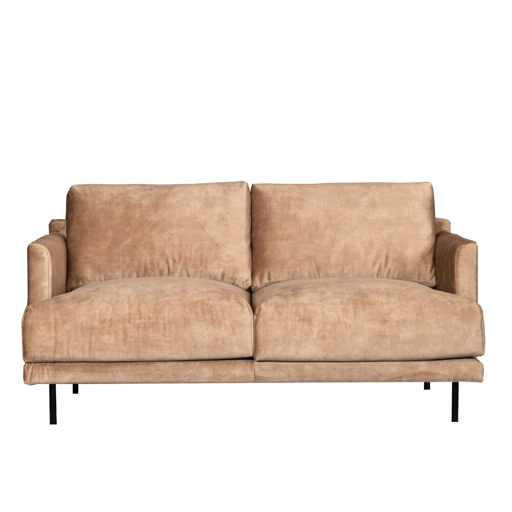 Bank Dalar velours taupe 5-zits 174 cm