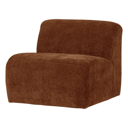 Bank Helmi bruin 1-zits 84 cm