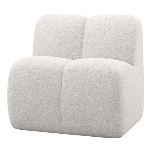 Bank Melsio chenille beige 84 cm