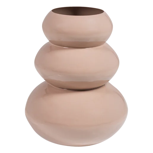 Decoratie Ison roze 28 cm