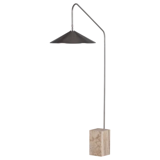 Vloerlamp Vesro grijs
