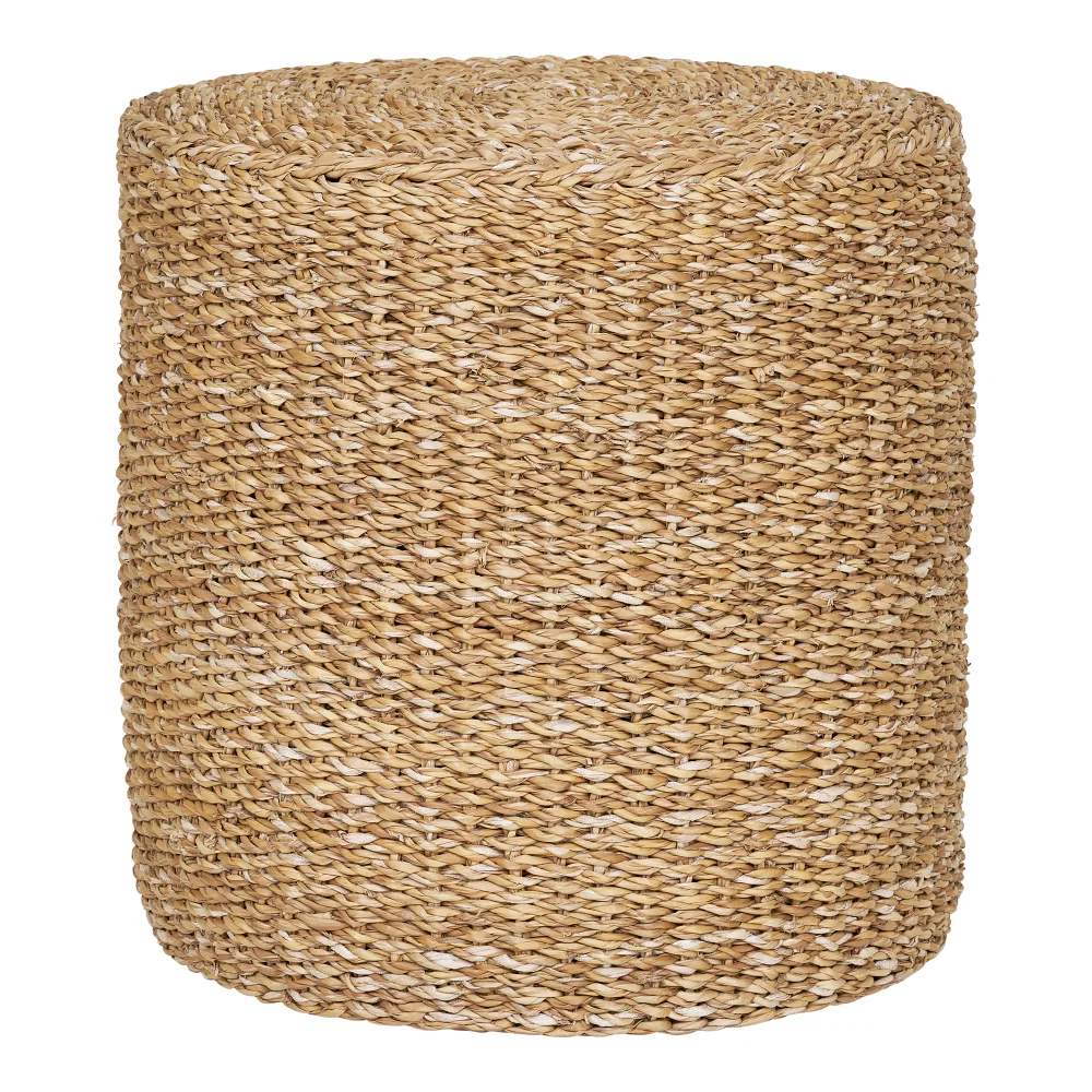 Poef Fenvo zeegras naturel