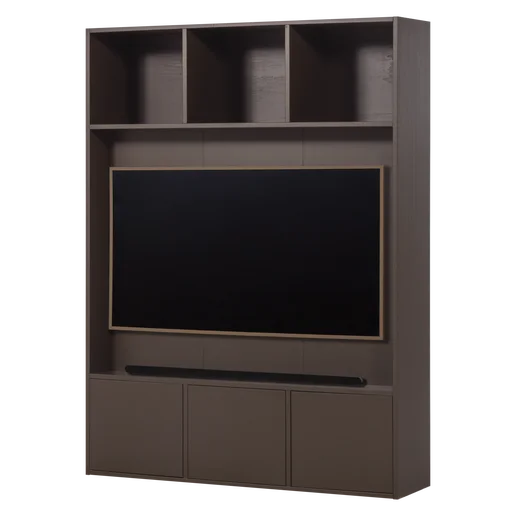 Kast Zele bruin 160 cm