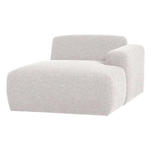 Chaise longue Brais beige rechts