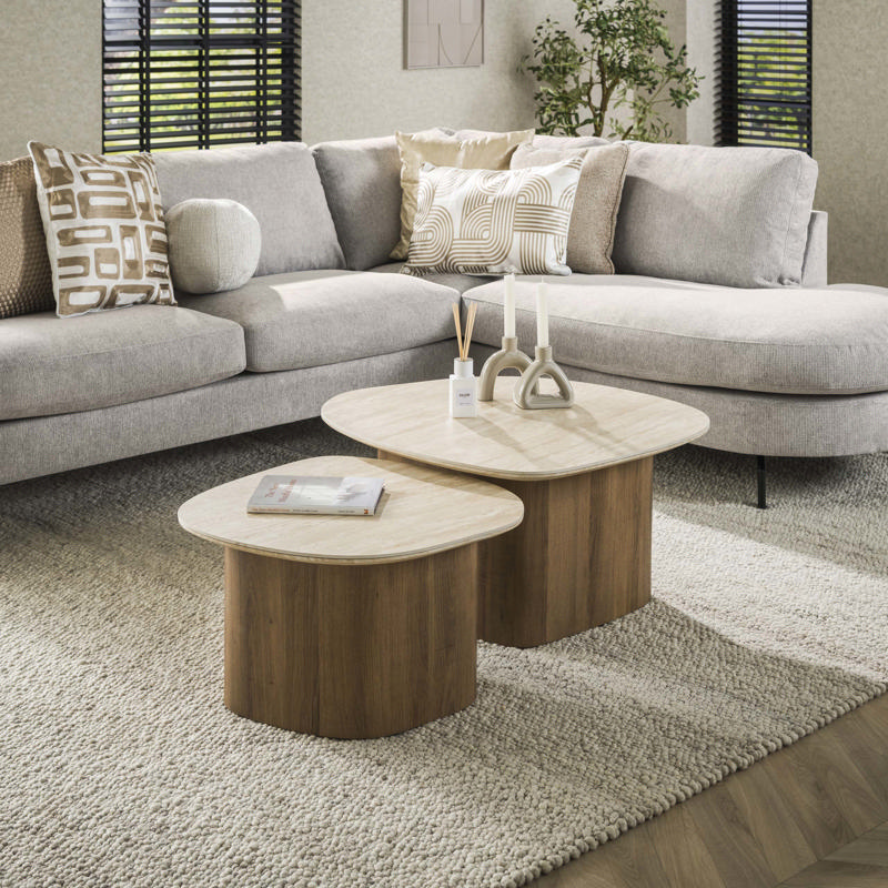 Salontafel Lanvo set van 2