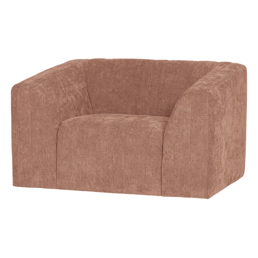 Fauteuil Talvo roze 120 cm