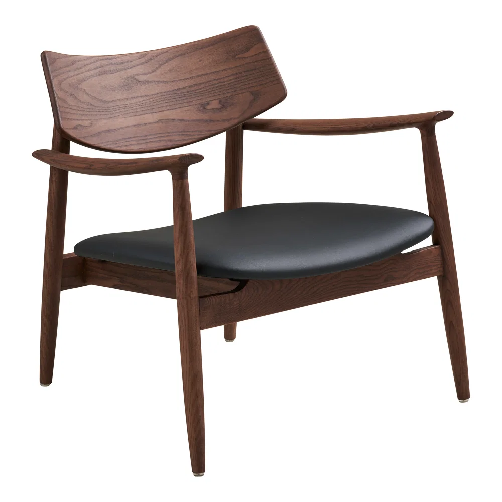Fauteuil Dalto essenhout donkerbruin