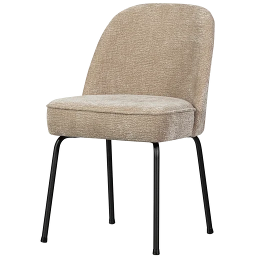 Eetkamerstoel Brao polyester naturel 50 × 83 cm hoog