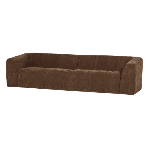 Bank Zanon bruin 4-zits 280 cm