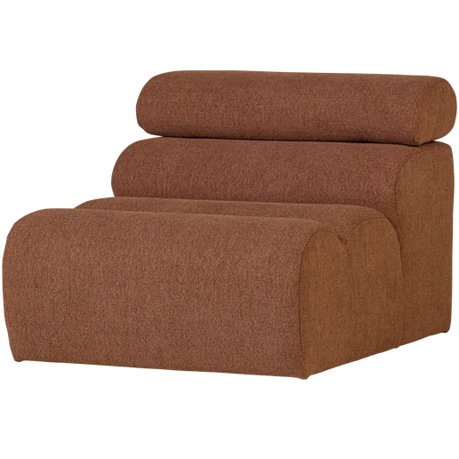 Bank Ormon oranje 1-zits 82 × 86 cm hoog