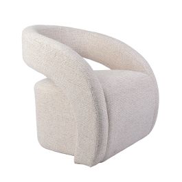 Fauteuil Ilia geweven naturel