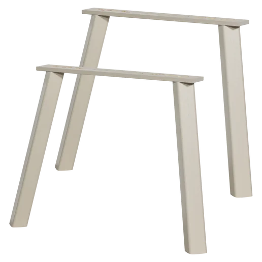 Tafel Palro eiken beige set van