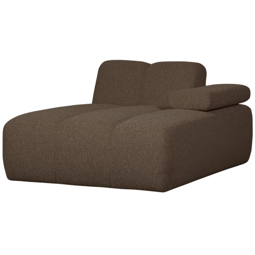 Chaise longue Jasvo rechts 124 cm