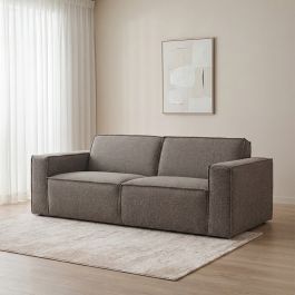 Bank Olna royal bouclé mushroom 170 3-zits 214 cm