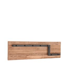 Kapstok Isio metaal burned staal 90 × 25 cm hoog