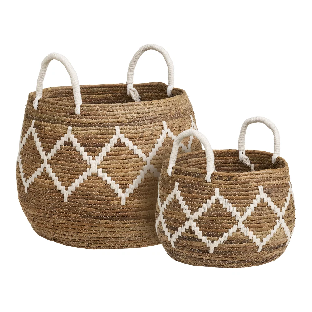 Mand Leva banana leaves naturel