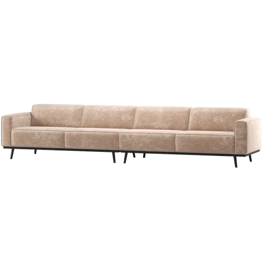 Bank Helmoel naturel 4-zits 372 cm