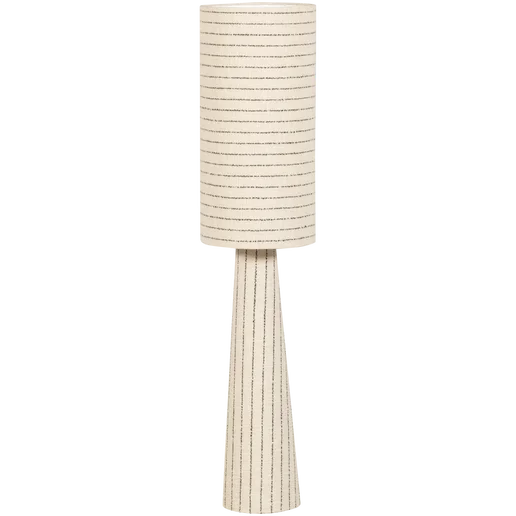 Vloerlamp Lanto metaal naturel Ø30 cm