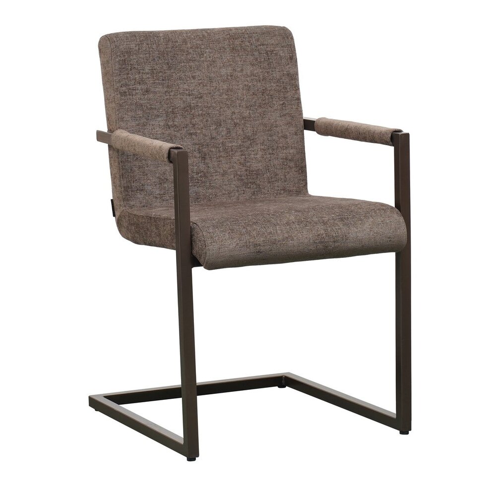 Stoel Lanar velours bruin 54 cm