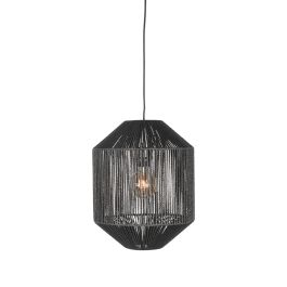 Hanglamp Arto jute zwart