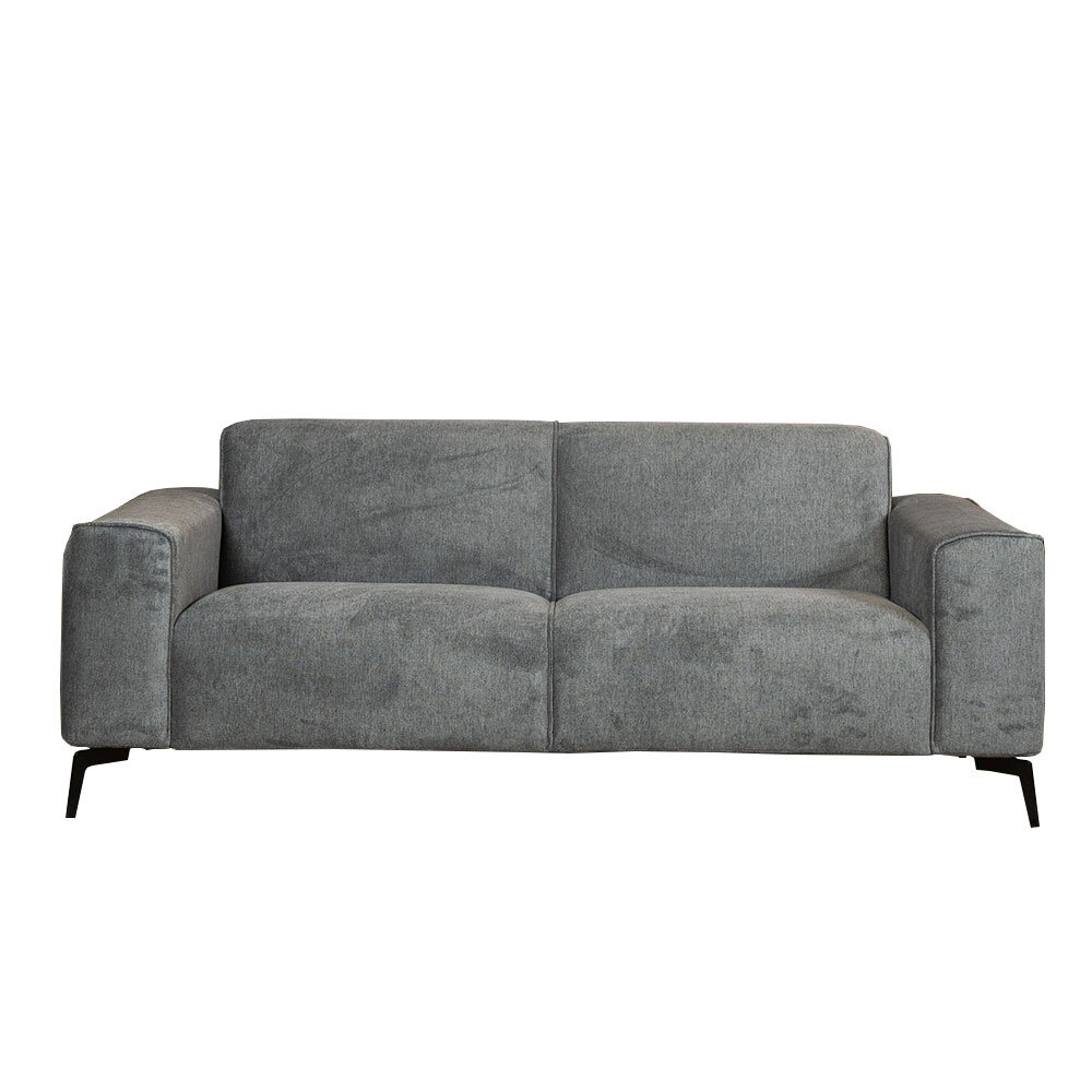 Bank Vinmi polyester antraciet 5-zits