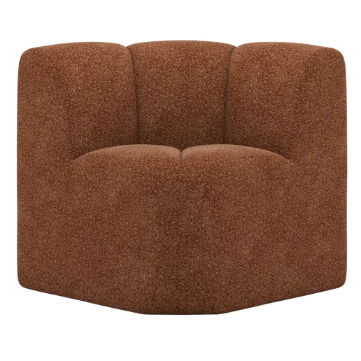 Bank Ralnala chenille bruin