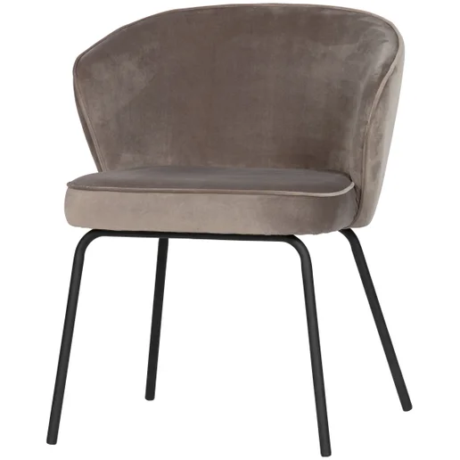 Eetkamerstoel Linto polyester groen 60 cm