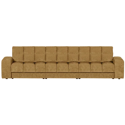 Bank Helris polyester goud 3-zits