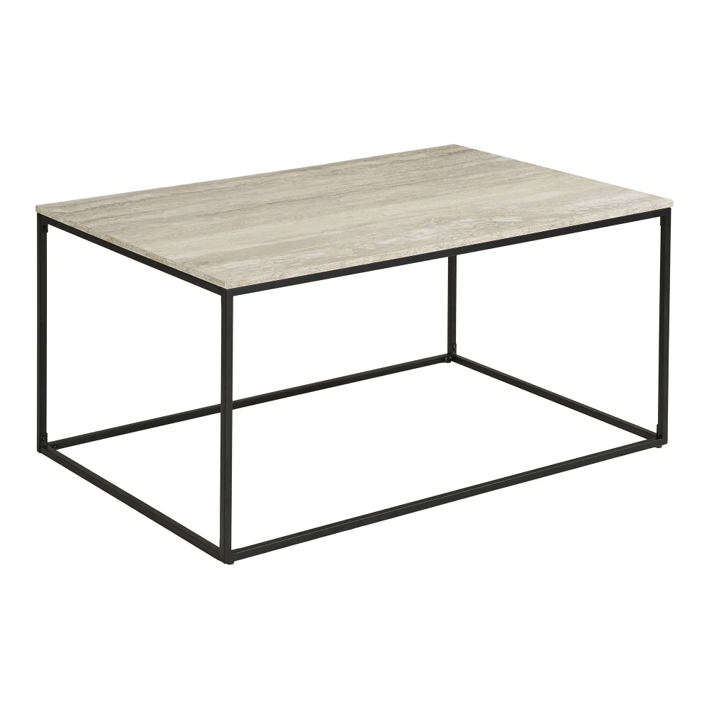 Salontafel Helo staal zwart
