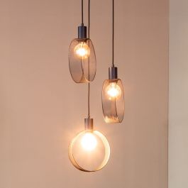 Hanglamp Vinan metaal zwart 80 × 150 cm hoog